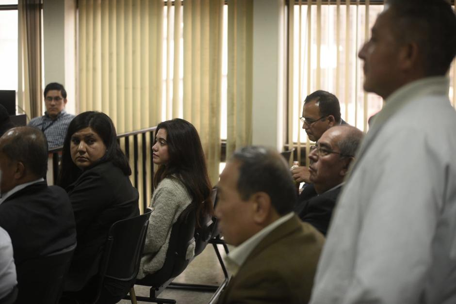 Marcela Blanco y otros implicados del caso Usac salieron de prisión la noche del lunes 27 de noviembre. (Foto: Wilder López/Soy502)