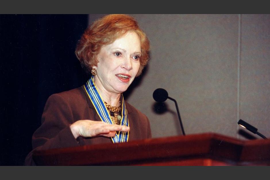 La ex primera dama de Estados Unidos&nbsp;Rosalynn&nbsp;Carter, falleció recientemente. (Foto:&nbsp;Carter Center)