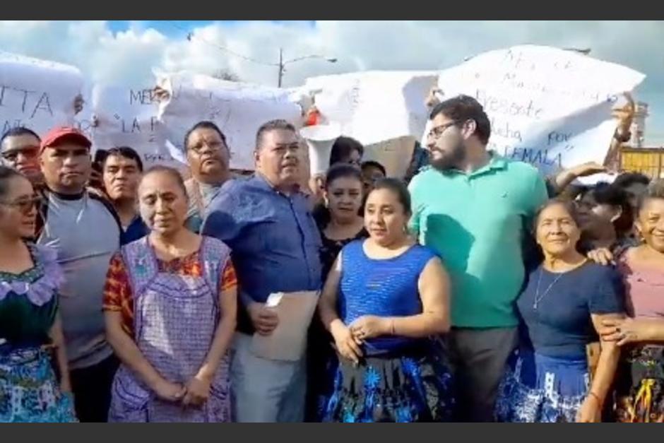 Mercados cantonales y satelitales de la ciudad capital anuncian cierre, si no renuncia la fiscal general. (Foto: Captura de pantalla)