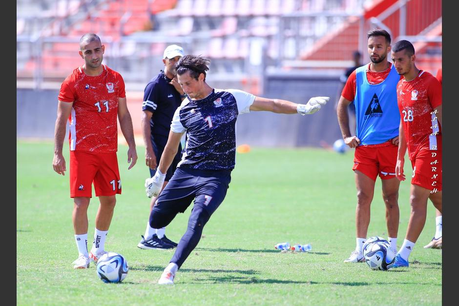 El guardameta guatemalteco está convocado para los juegos de la Nations League de Concacaf. (Foto:&nbsp;Bnei Sakhnin F.C.)