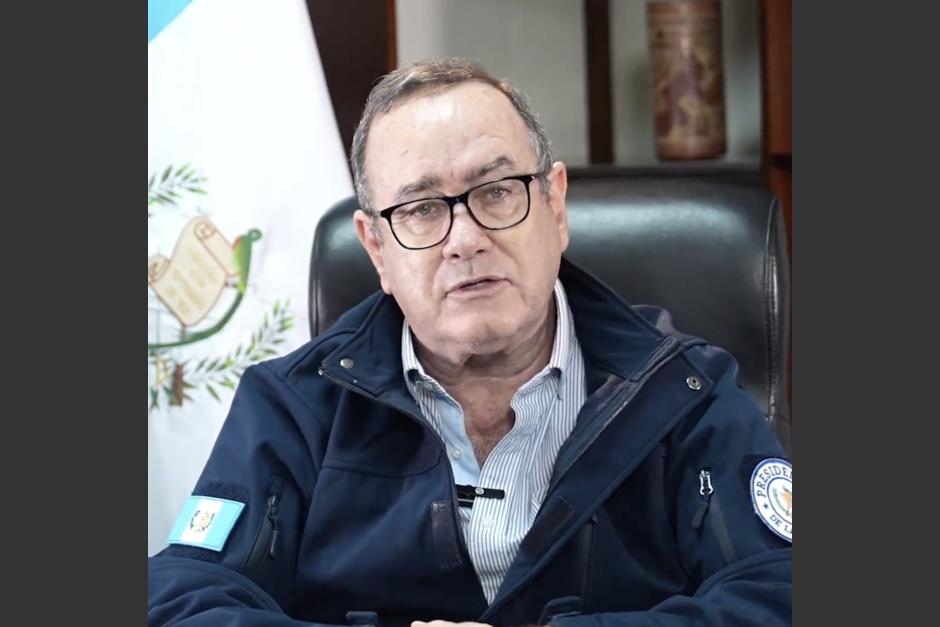 El presidente Giammattei pide a Bernardo Arévalo que llame a la calma y que haya una tregua por los bloqueos en todo el país. (Foto: captura de video)