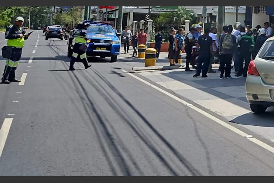 Una balacera alarmó a vecinos de la zona 15 y dejó una persona herida este miércoles 11 de octubre. (Foto cortesía: Vecinos Organizados zona 15)