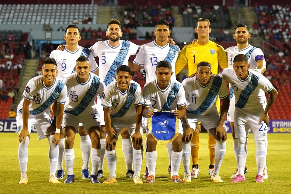 La selección de Guatemala en Trinidad y Tobago. (Foto: Fedefut)