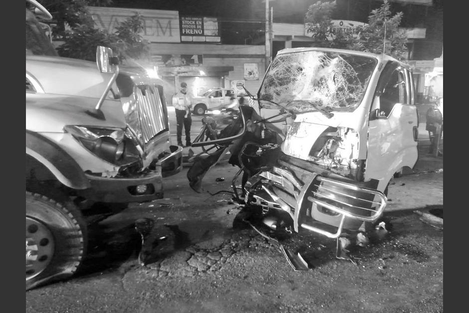 Un mortal accidente en la calzada San Juan complica el tránsito en Mixco, según autoridades de ese municipio. (Foto: redes sociales)