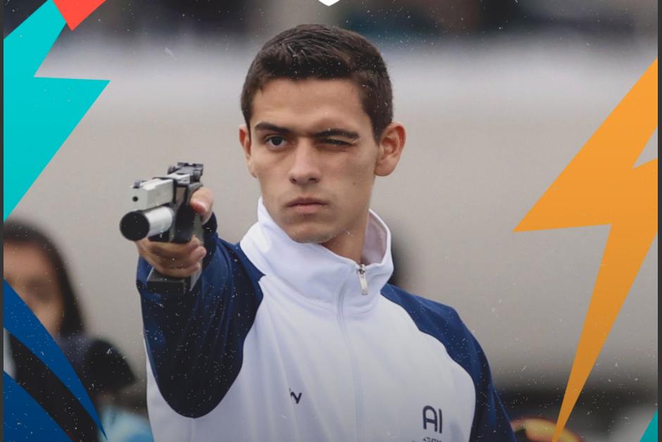 El guatemalteco Andrés Fernández clasificó a los Juegos Olímpicos de París 2024. (Foto: COG)