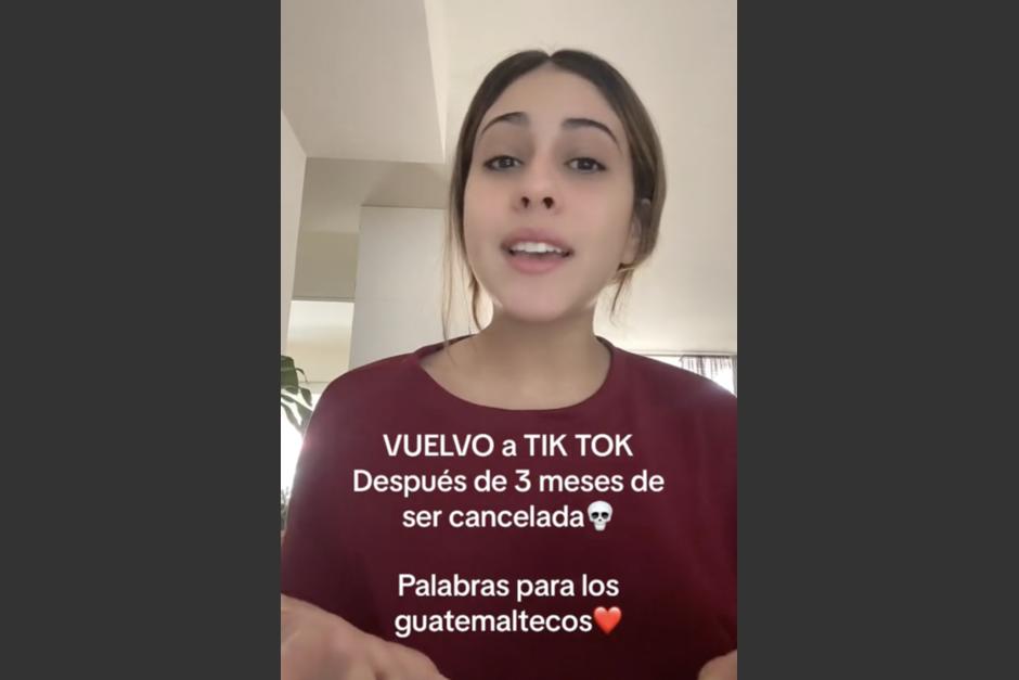 Guatemaltecos reaccionaron con opiniones divididas al mensaje de comediante venezolana pidiendo disculpas. (Foto: captura de video)