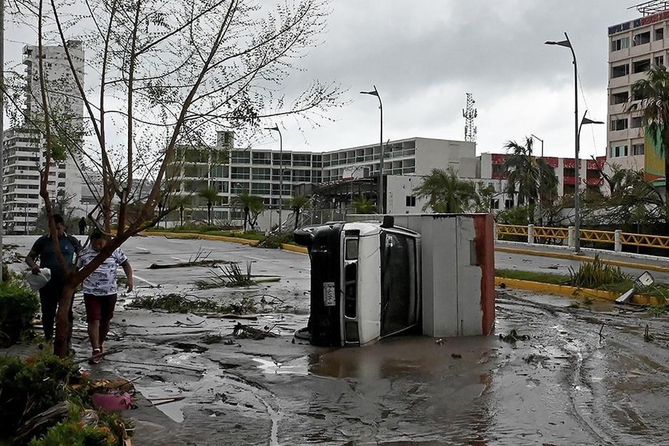 El Impresionante Video Del Huracán Otis Al Impactar En Acapulco