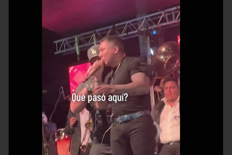 Edwin Luna reaparece tras dramático rescate que vivió en pleno concierto. (Foto: Captura de video)&nbsp;