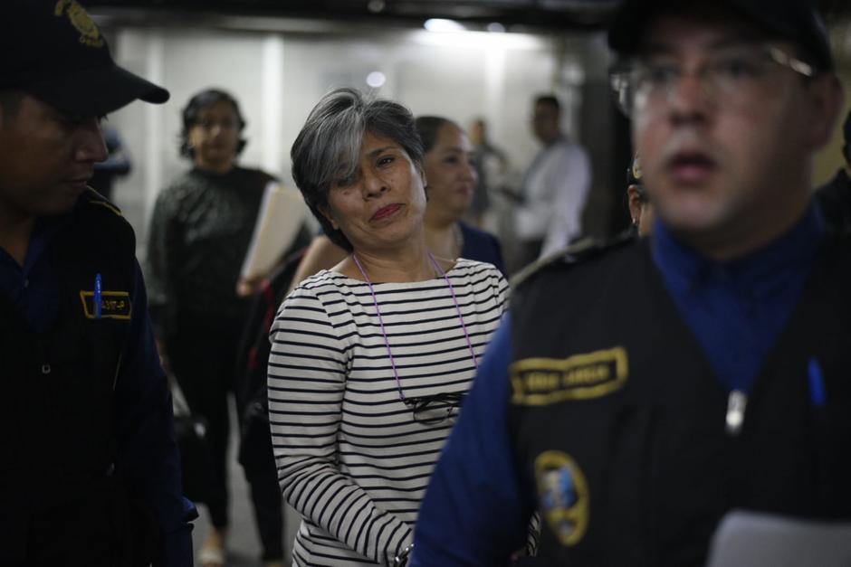 La abogada Claudia González fue capturada el pasado 28 de agosto. (Foto: Wilder López/Soy502)