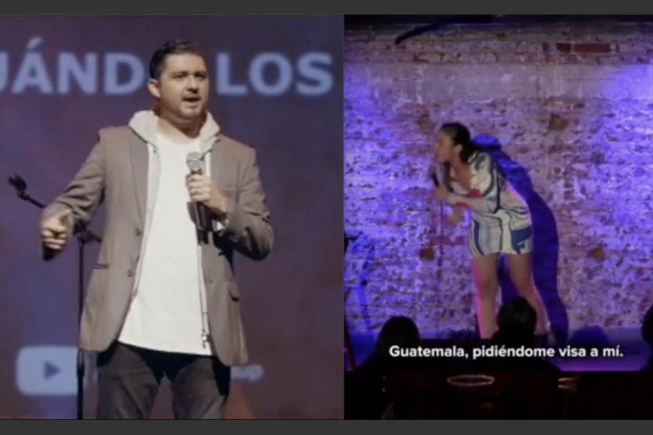 El reconocido comediante guatemalteco reaccionó a la polémica broma de una venezolana. (Foto: captura de video)