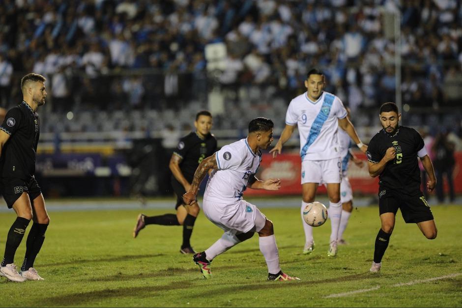 Guatemala disputó su primer partido en la Liga de Naciones ante El Salvador. (Foto: Nuestro Diario)