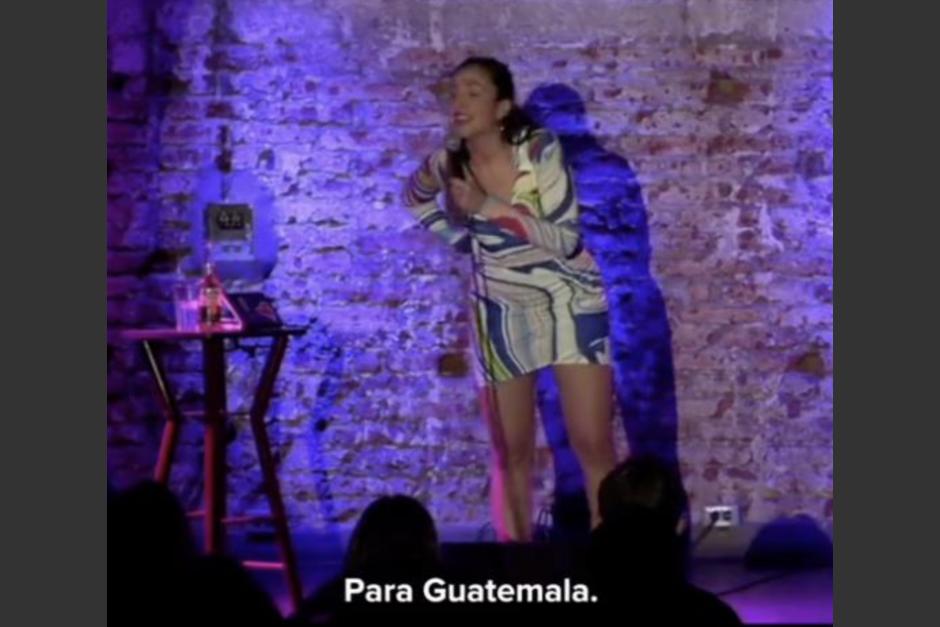 Poly Díaz hizo una broma que enfurenció a muchos guatemaltecos. (Foto: captura de video)