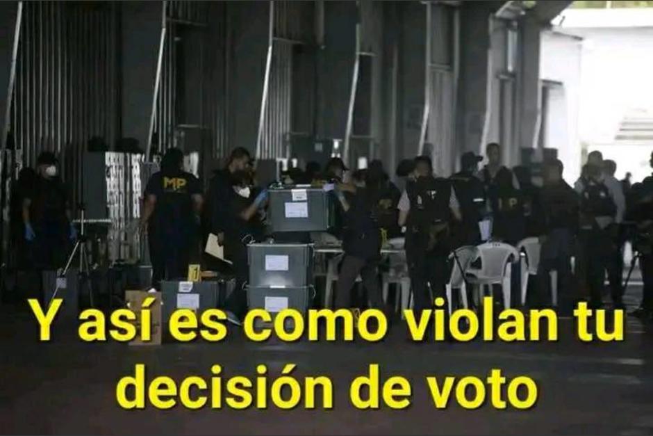 Así se han pronunciado los guatemaltecos ante los recientes allanamientos de la FECI en el TSE. (Foto: Redes Sociales)