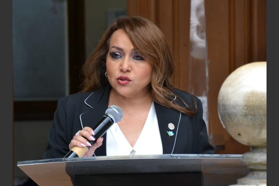 La presidenta del TSE, Irma Palencia, explicó la forma en que recibieron las cajas electorales que revisó el MP. (Foto: TSE)