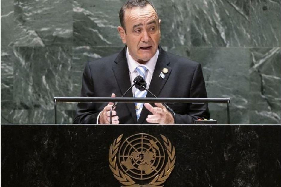 El presidente Alejandro Giammattei participará en el período 78 de sesiones de la Asamblea General de la ONU. (Foto: Archivo/Soy502)