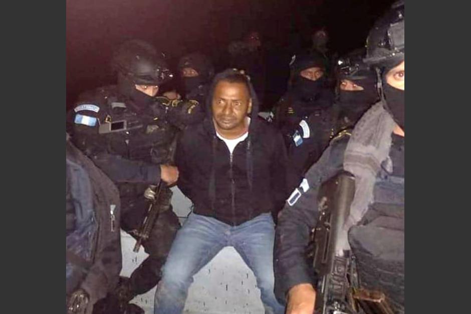 Aunque fue capturado por delitos de narcotráfico en enero de este año, "Wicho Veneno" no tenía orden de extradición. (Foto: Archivo/Soy502)