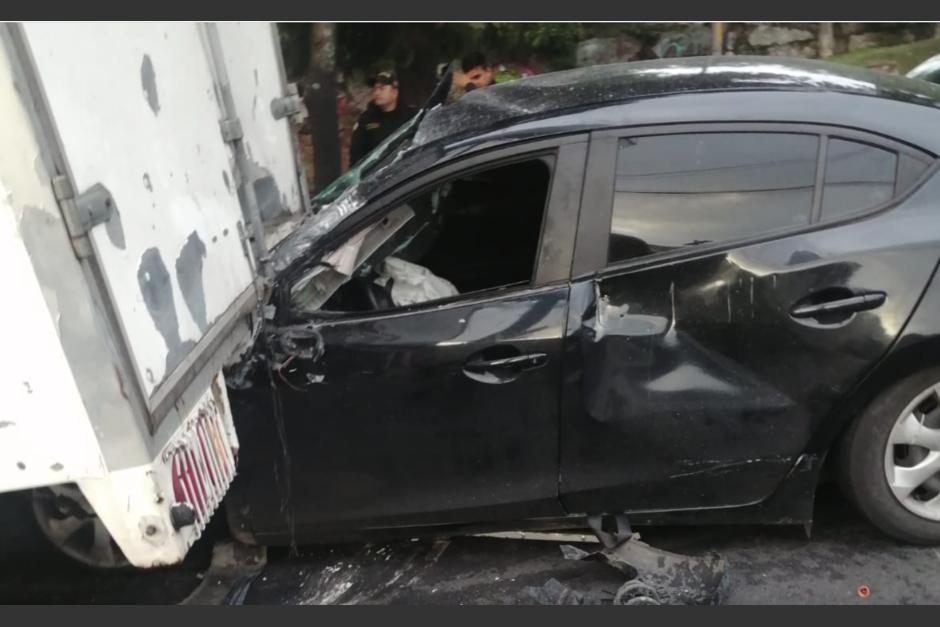 Un accidente cuádruple afecta el tránsito vehicular del bulevar Liberación. (Foto: Amílcar Montejo)
