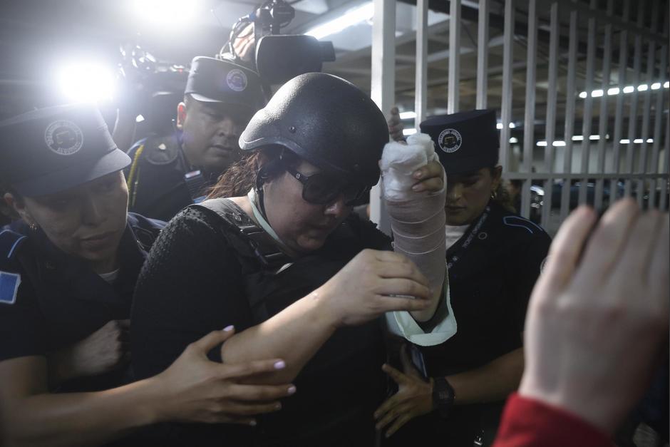 Este jueves 11 de abril fue capturada la fiscal del MP, Miriam Reguero Sosa, a pocos días de haber sufrido un atentado en su contra en zona 9. (Foto: Wilder López/Soy502)