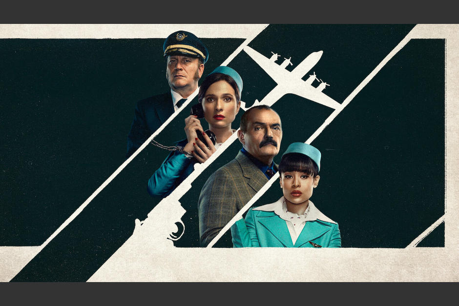 La miniserie de seis capítulos esta basada en un secuestro real de un avión colombiano. (Foto: Netflix)&nbsp;