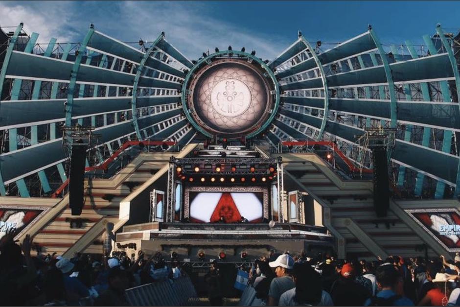 El escenario del Empire Music Festival que se realizó en el año 2023. (Foto: ETS)