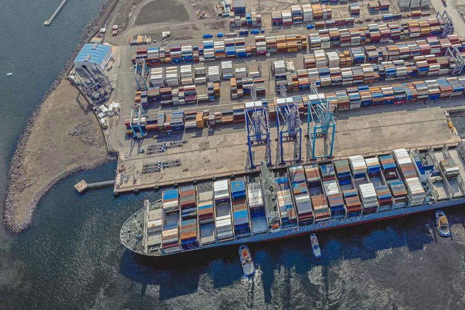 La terminal de contenedores manejada por APM Terminals sigue funcionando con normalidad. (Foto: APM Terminals)