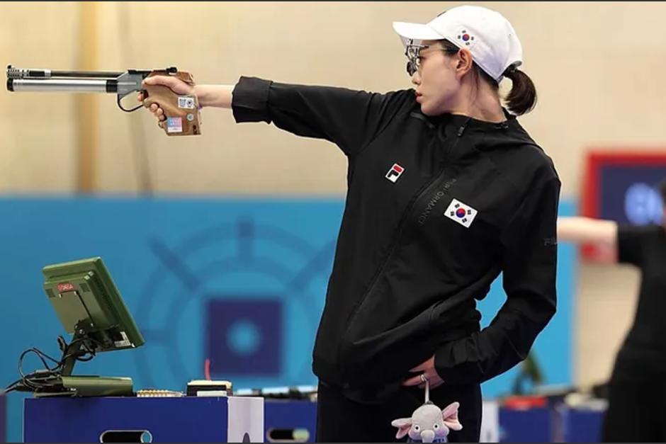 &nbsp;Kim Yeji se robó todas las miradas en los Juegos Olímpicos de París 2024.&nbsp;(Foto: Marca)