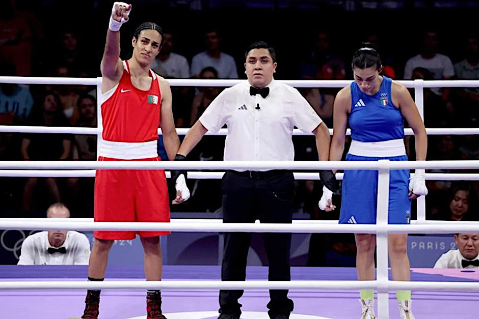 El guatemalteco destacó en cotroversial encuentro de boxeo femenino. (Foto: AFP)