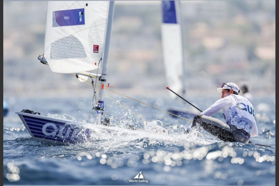 El guatemalteco Juan Ignacio Maegli sorteó su tercer día de competencia en Paris 2024. (Foto: COG/Soy502)