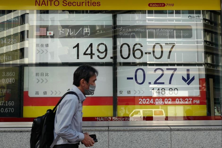 La bolsa de valores en Japón se desploma. (Foto: AFP)