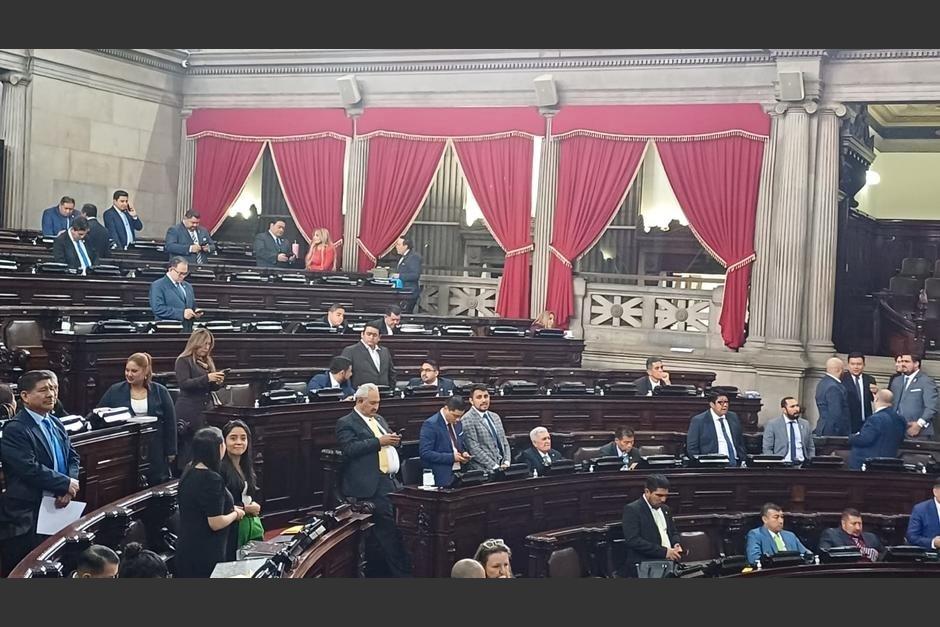 Ninguna propuesta de ley se conocerá durante la próxima sesión plenaria del Congreso. (Foto: Archivo/Soy502)