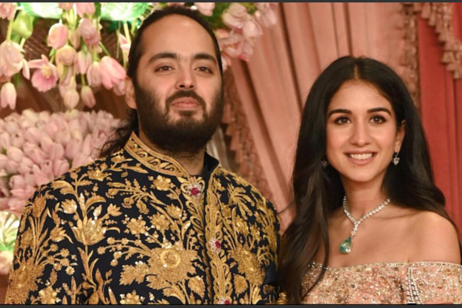 Anant Ambani y Radhika Merchant eligieron Costa Rica para su luna de miel. (Foto: AFP)&nbsp;