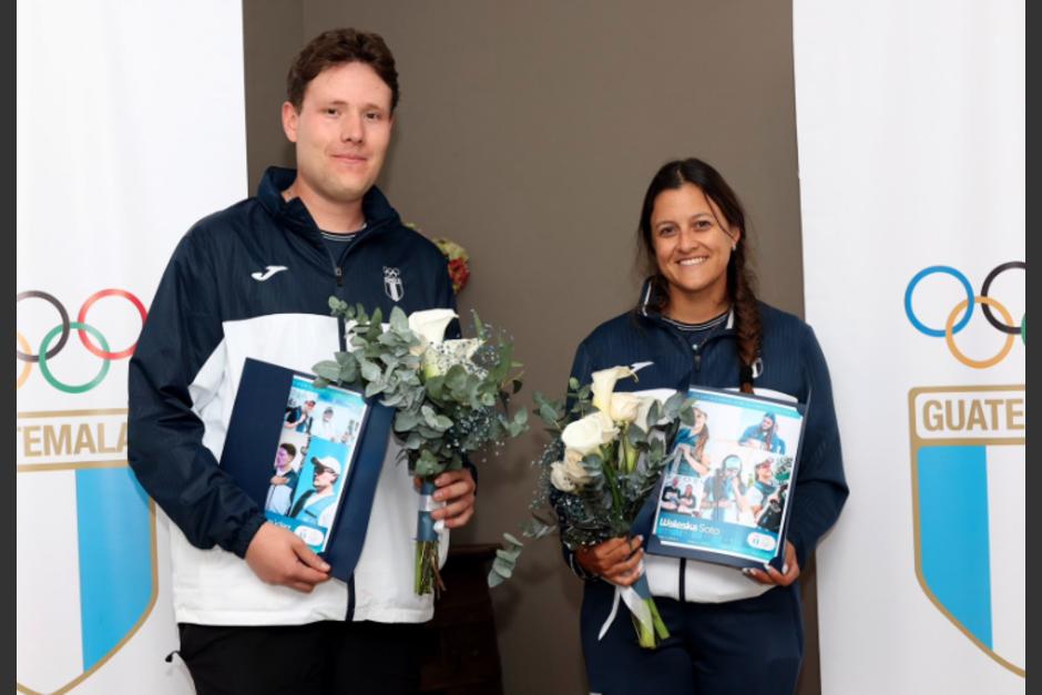 Waleska Soto y Sebastián Bermúdez (Foto: COG)