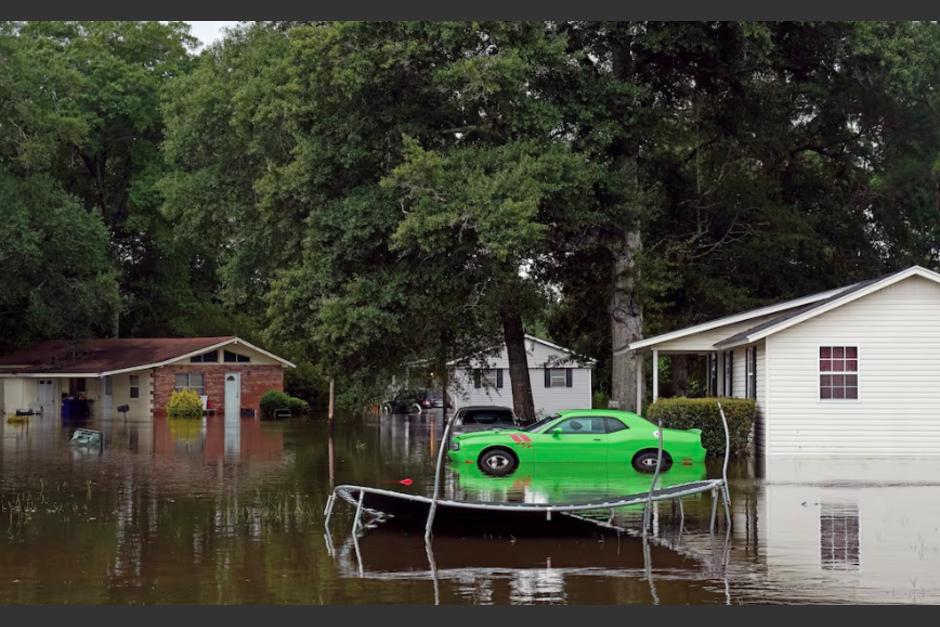 La tormenta Debby toca tierra por segunda vez en Estados Unidos. (Foto: AFP)