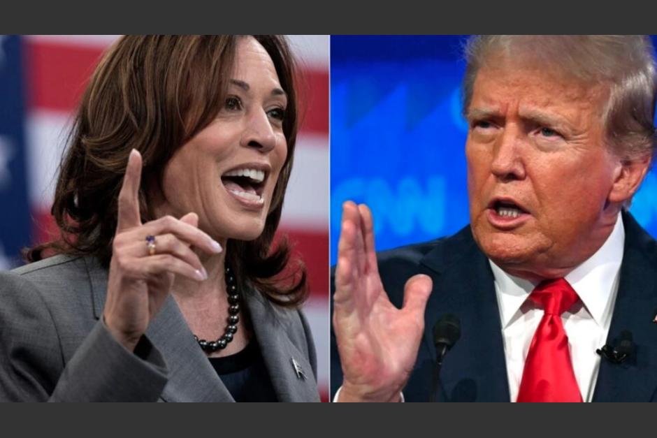 Los candidatos a la presidencia de Estados Unidos, Kamala Harris y Donald Trump, se enfrentarán a un primer debate. (Foto: AFP)