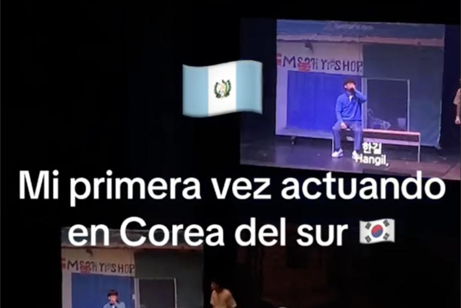 El guatemalteco sorprendió en su primera actuación en suelo asiático. (Foto: captura de video)