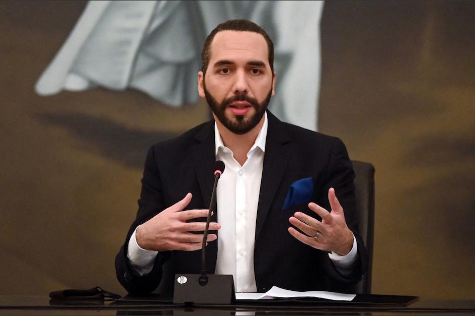 Nayib Bukele, presidente salvadoreño, en su segundo periodo en el Ejecutivo. (Foto: AFP)