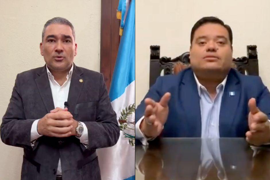 Luis Aguirre aseguró que "sentó a golpes" a Allan Rodríguez, hecho que fue rechazado por el diputado de Vamos. (Foto: Soy502)