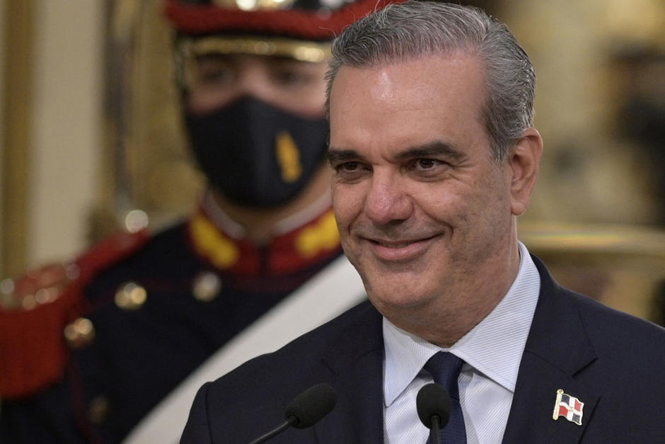 Luis Abinader fue electo como presidente de República Dominicana. (Foto: AFP)