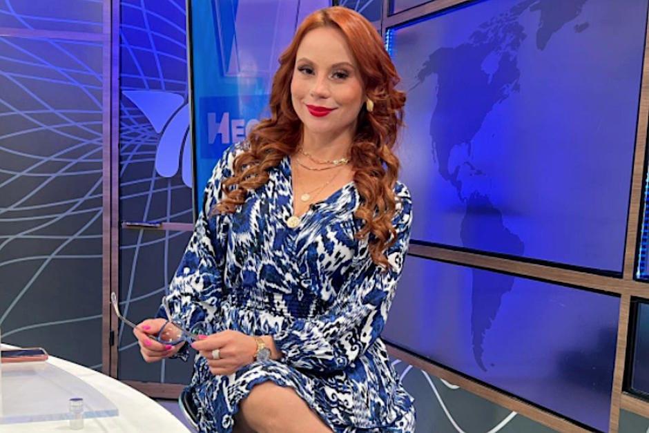 La presentadora de televisión compartió un mensaje de indignación tras el asesinato de una estudiante. (Foto: archivo/Soy502)