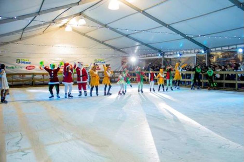 La pista de hielo en Mixco no será inaugurada en la fecha prevista, indicaron autoridades. (Foto: archivo/Soy502)