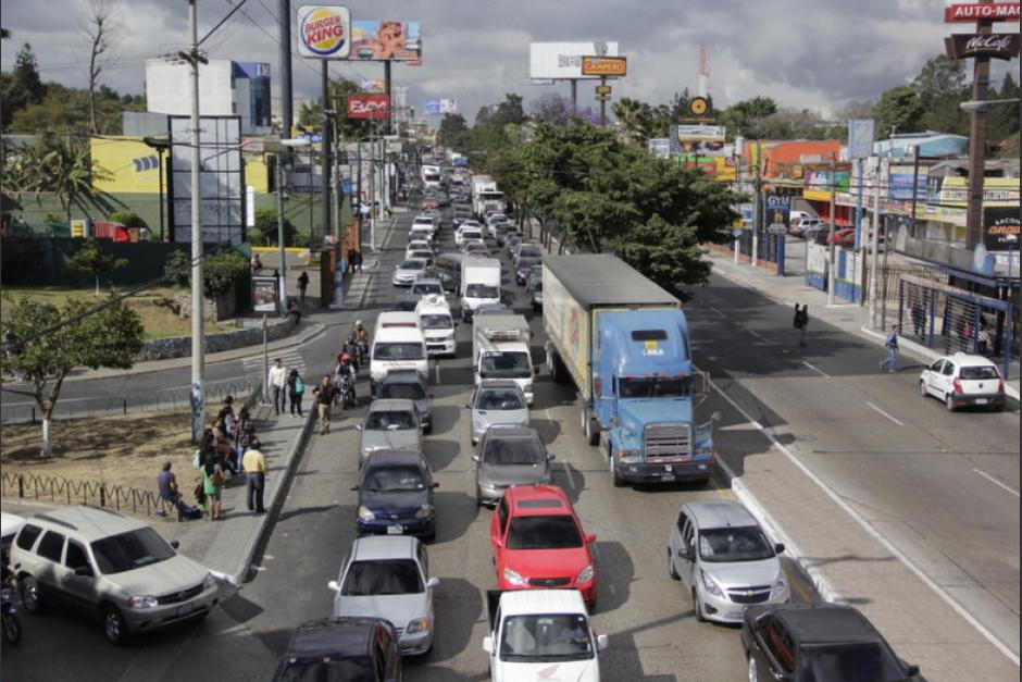 En la Avenida Petapa un bus fue tomado por asalto. (Foto: Google Maps/referencia)