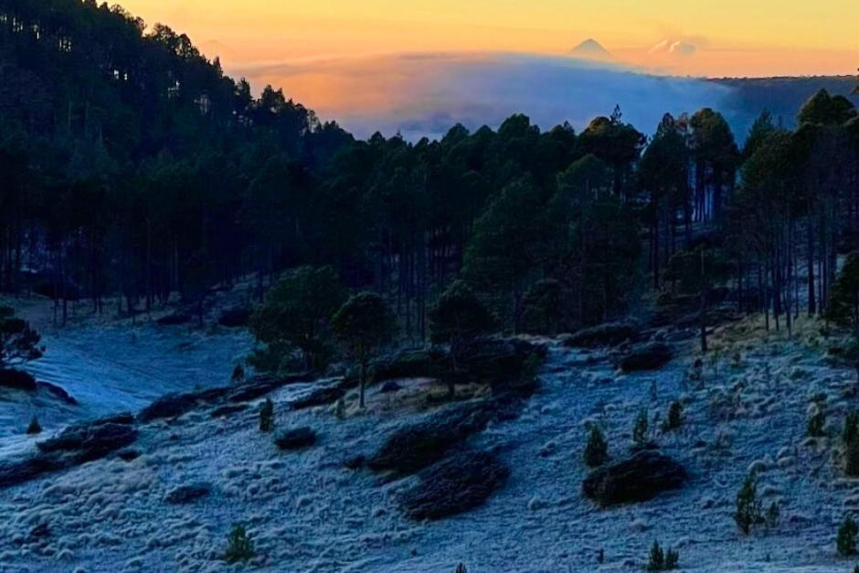 El fotógrafo captó imágenes de cómo lucen las montañas más altas de Huehuetenango en esta época. (Foto: Abner Manases Marcos)