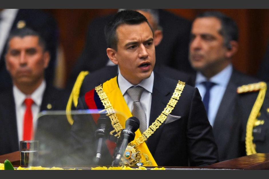 El presidente electo de Ecuador, Daniel Noboa. (Foto: AFP)&nbsp;