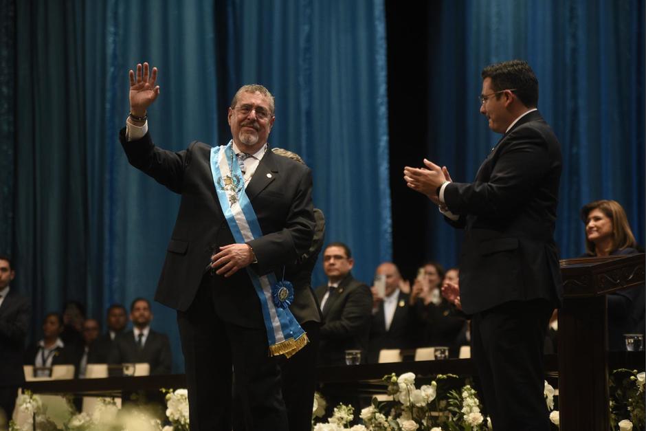 Bernardo Arévalo asumió como presidente de Guatemala. (Foto: Wilder López/Soy502)
