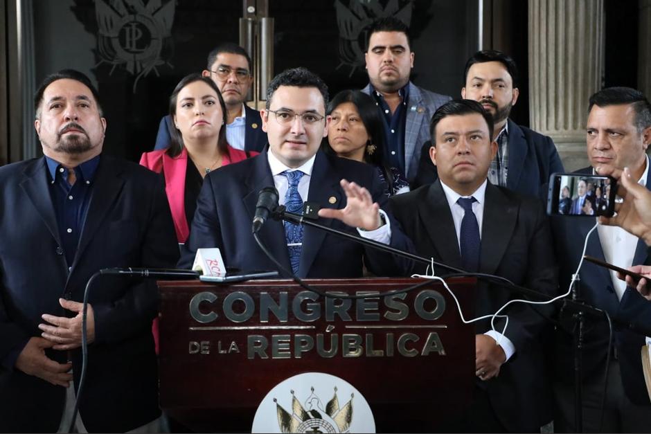El presidente del Congreso, Samuel Pérez, dio a conocer las primeras disposiciones de la nueva Junta Directiva. (Foto: Congreso)