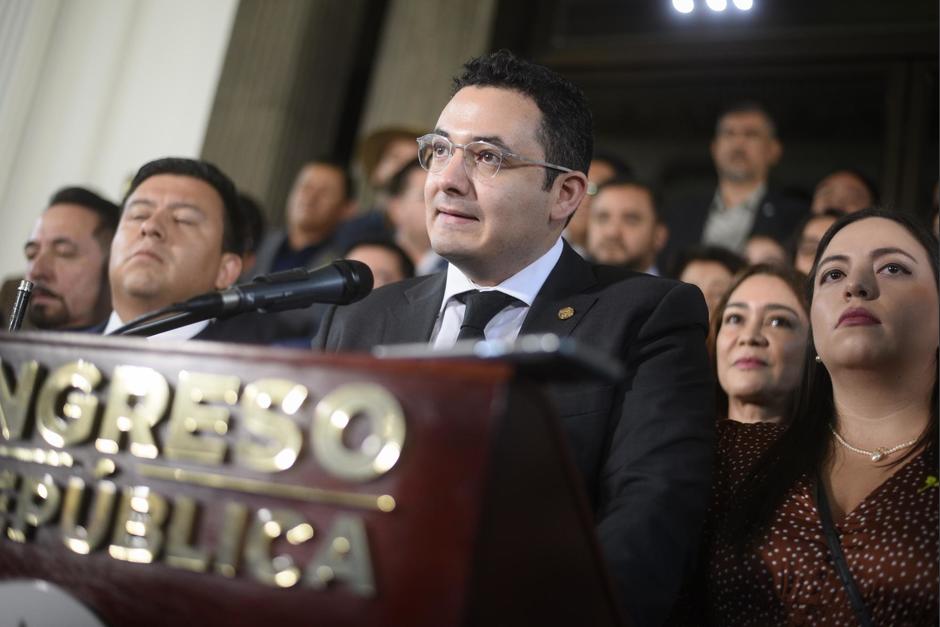 Samuel Pérez ya no buscará presidir el Congreso. (Foto: Wilder López/Soy502)