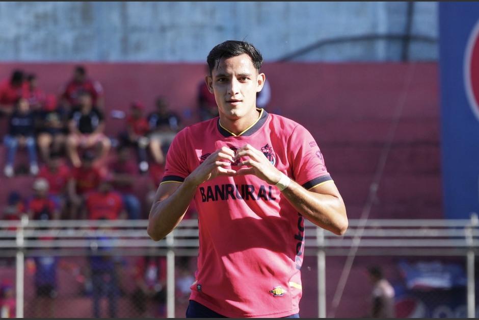 El delantero de Municipal, José “El Flaco” Martínez finalizó como el máximo goleador del Apertura 2023. (Foto: Liga Guate Banrural)