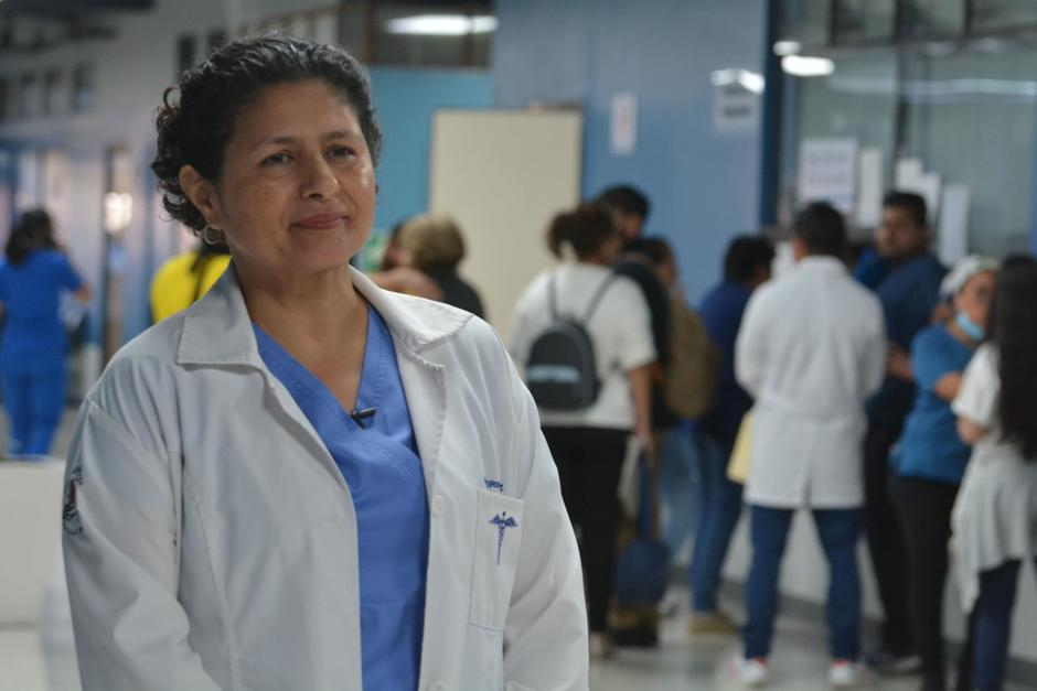 Erika Pérez asumió hoy como directora en el Hospital General San Juan de Dios. (Foto: Min Salud)&nbsp;