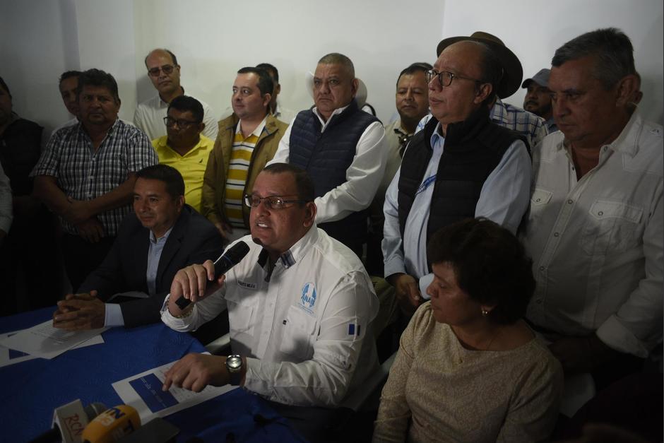 La Junta Directiva de la ANAM ofreció una conferencia de prensa este viernes 26 de enero. (Foto: Wilder López/Soy502)