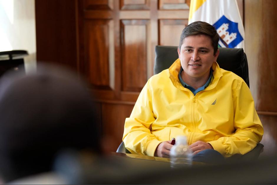 Sebastián Siero, alcalde de Santa Catarina Pinula, compite por dirigir la ANAM. (Foto: Facebook/Sebastián Siero)